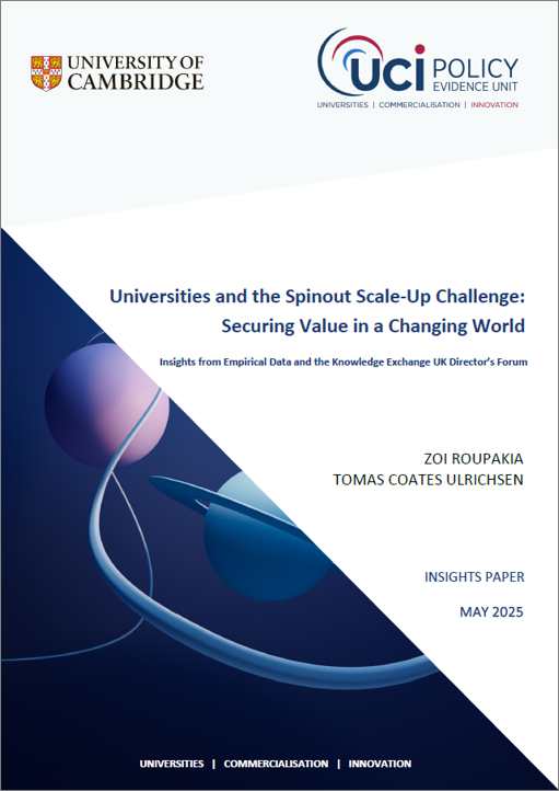 Spinout Scaling