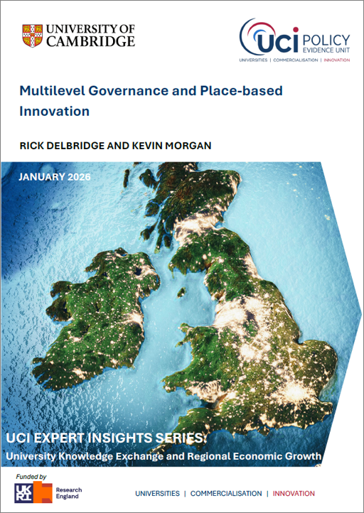 University knowledge exchange and regional growth