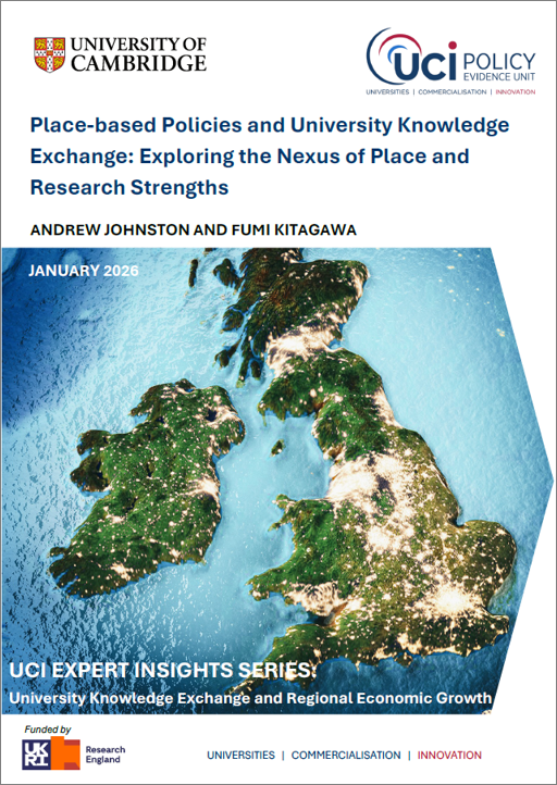 University knowledge exchange and regional growth