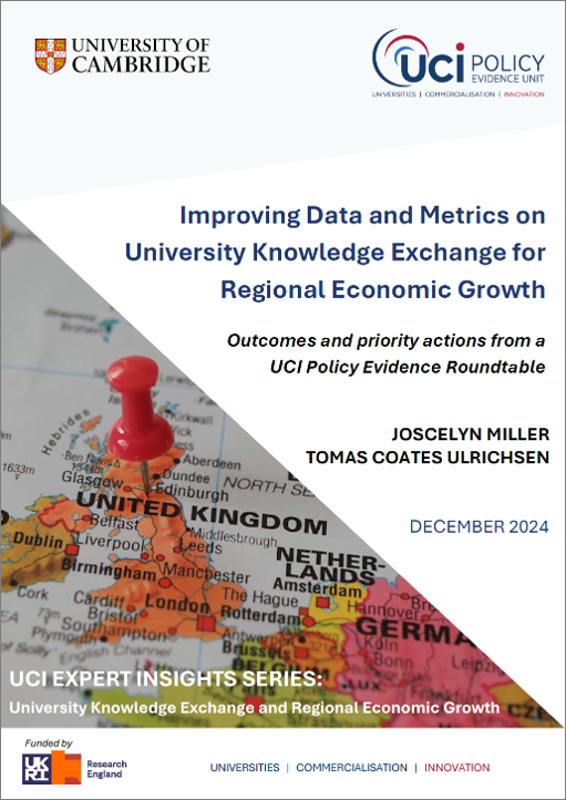 University knowledge exchange for regional growth