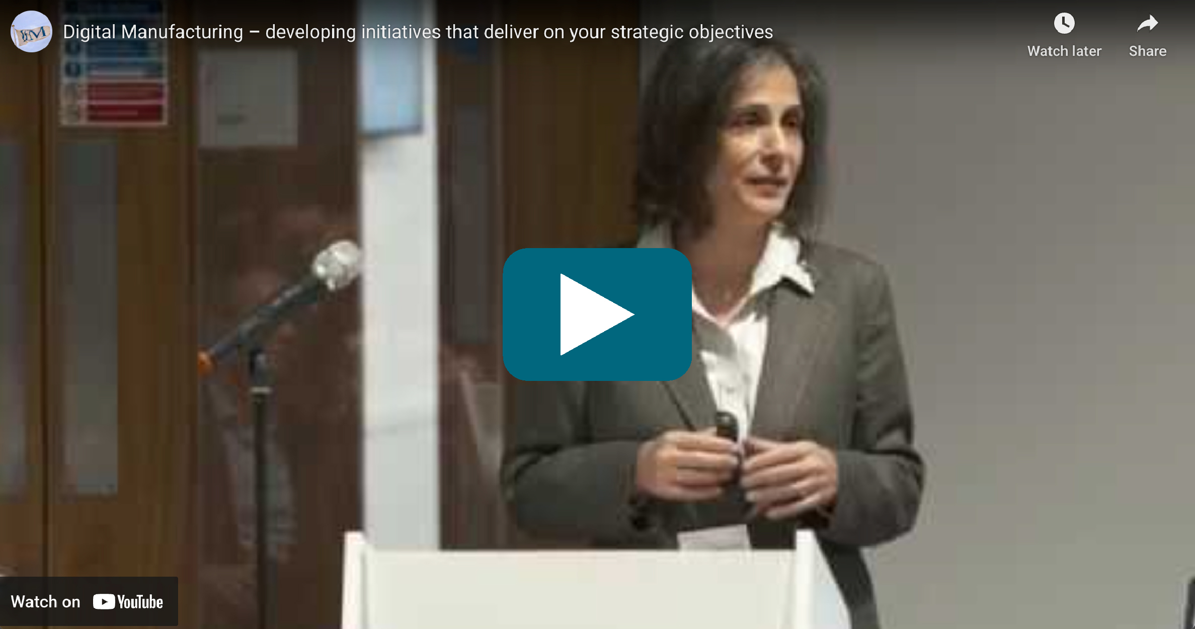 Video Thumbnail: Using digital initiatives to deliver strategic business objectives