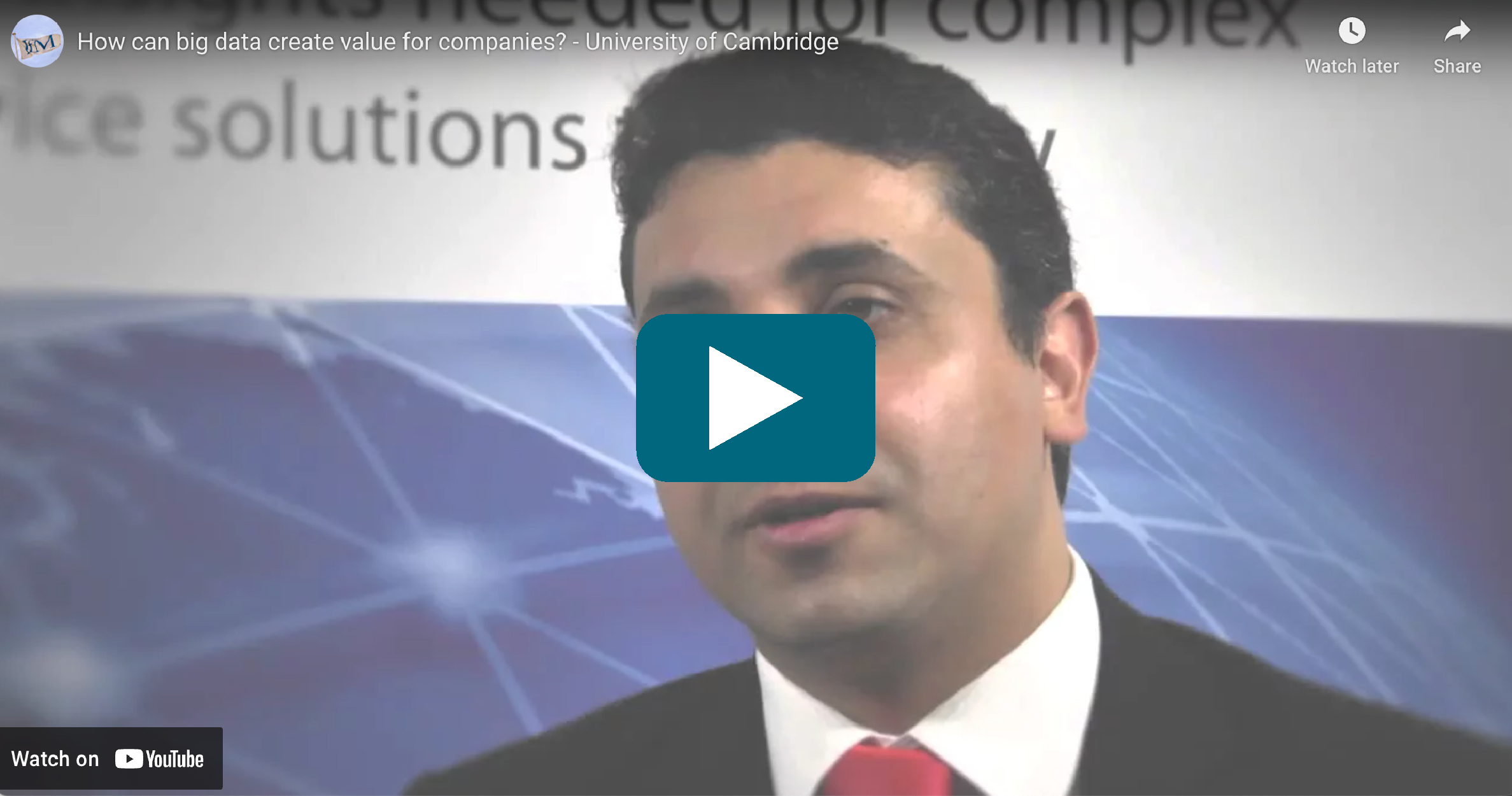 Video Thumbnail: How can big data create value for companies?