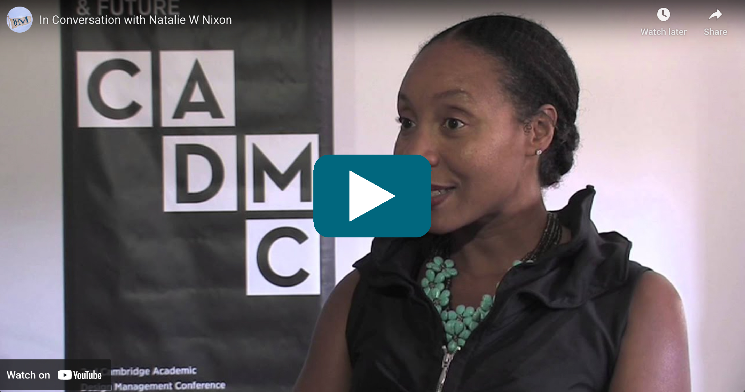 Video Thumbnail: In Conversation with Natalie W Nixon