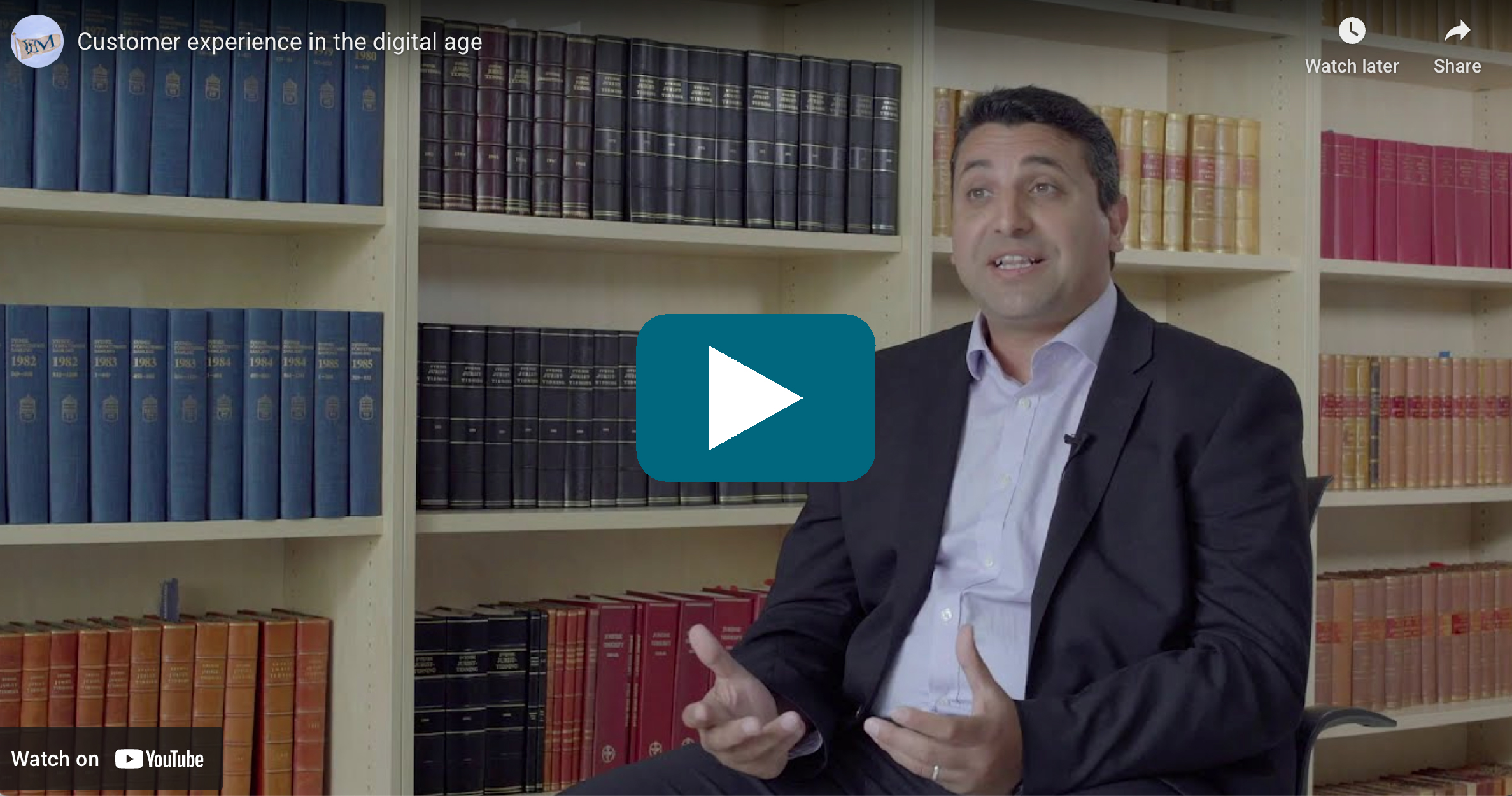 Video Thumbnail: Customer experience: Connecting the digital, physical and social