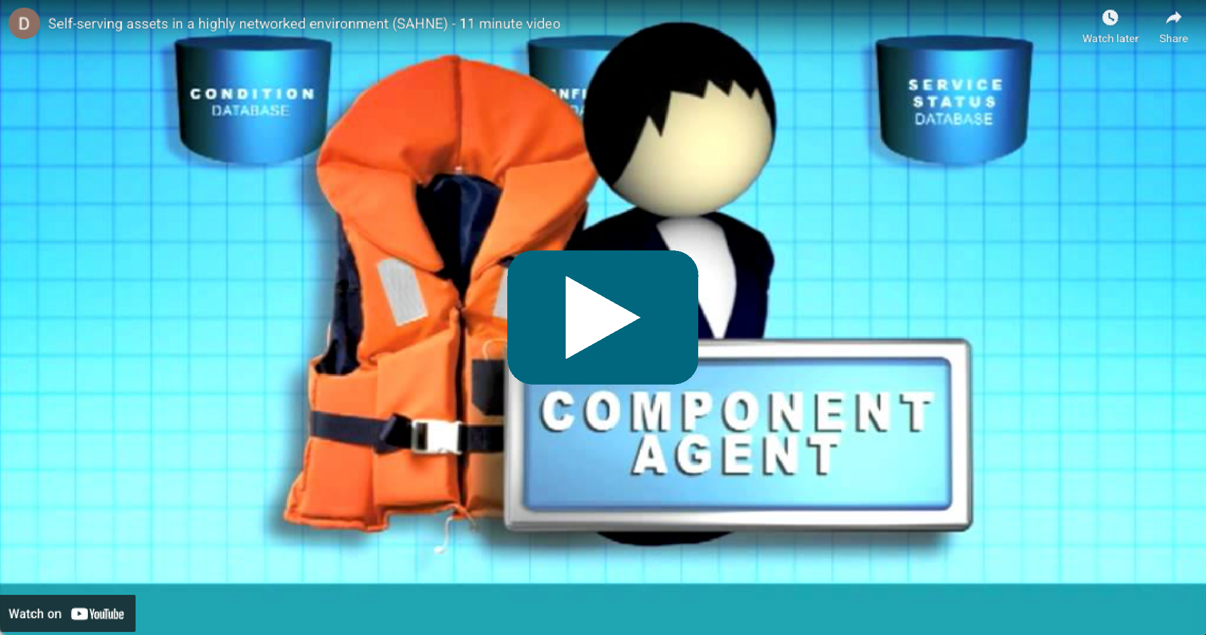 Video Thumbnail: Self-serving assets in a highly networked environment (SAHNE) - 11 minute video