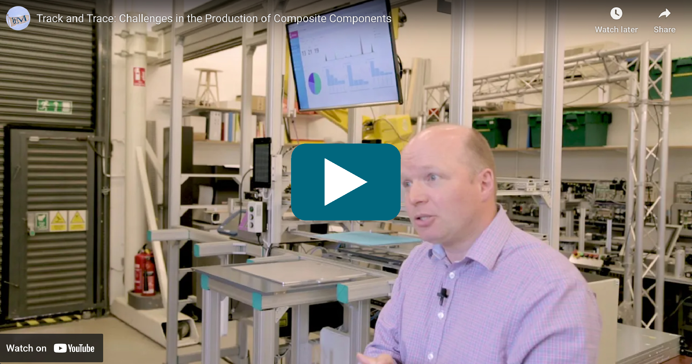 Video Thumbnail: Track and Trace: Challenges in the Production of Composite Components