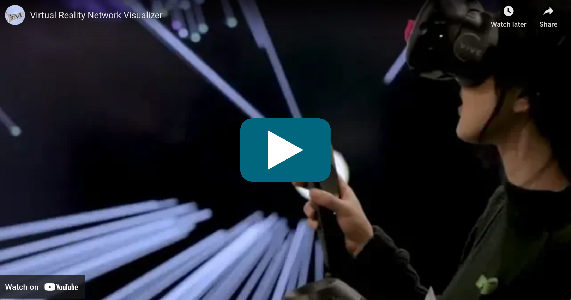 Video Thumbnail: Virtual Reality Supply Network Visualiser