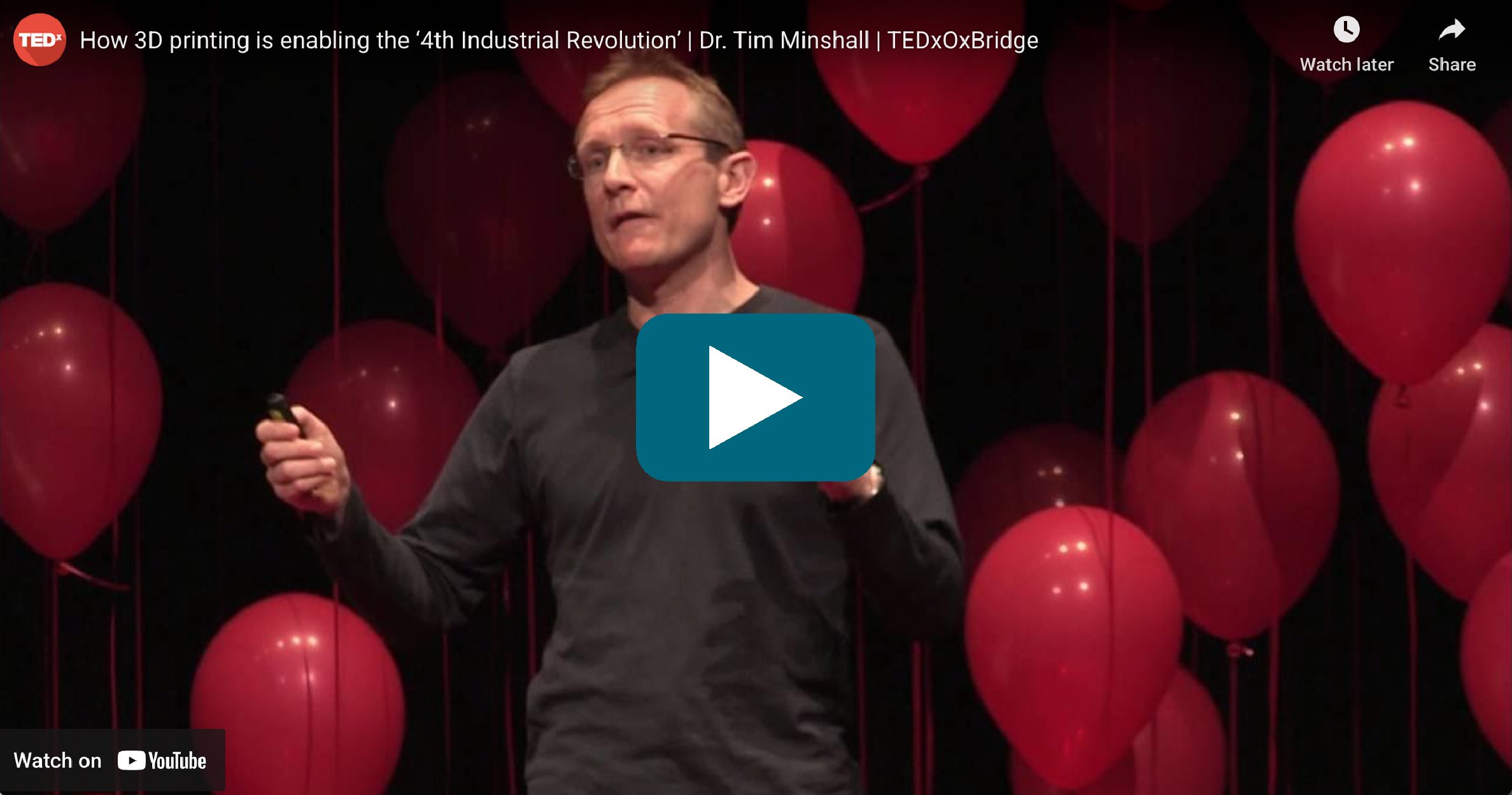 VIdeo Thumbnail: How 3D printing is enabling the 4th industrial revolution